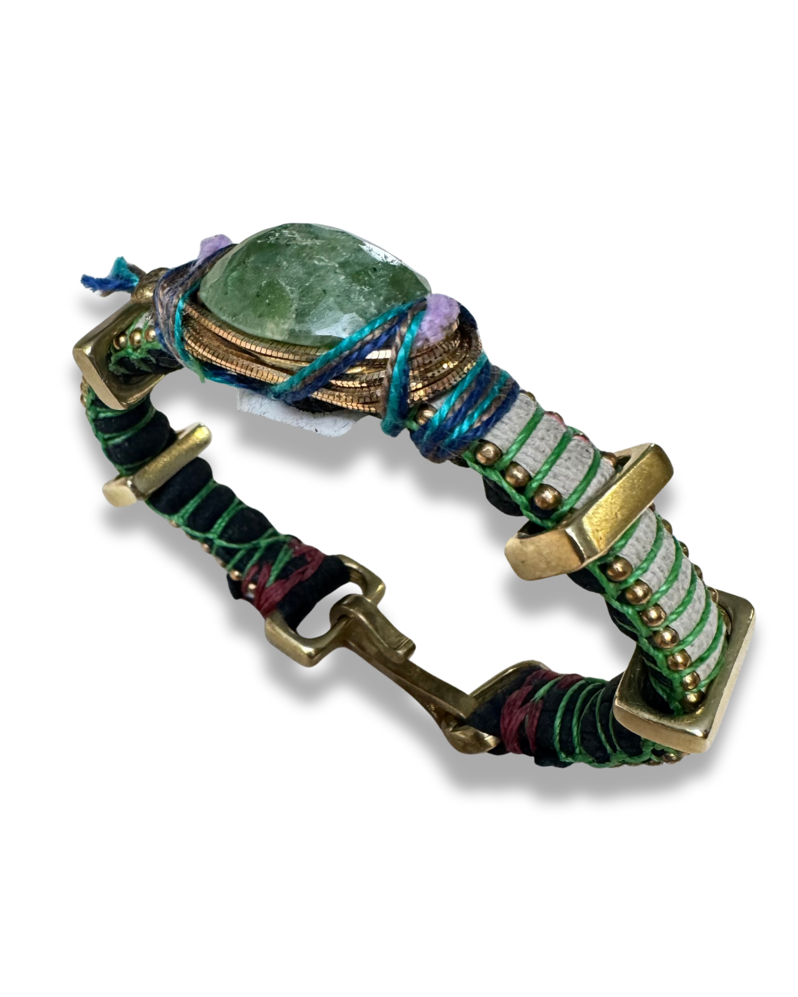 Sushi Bracelet - Green with Vesuvianite