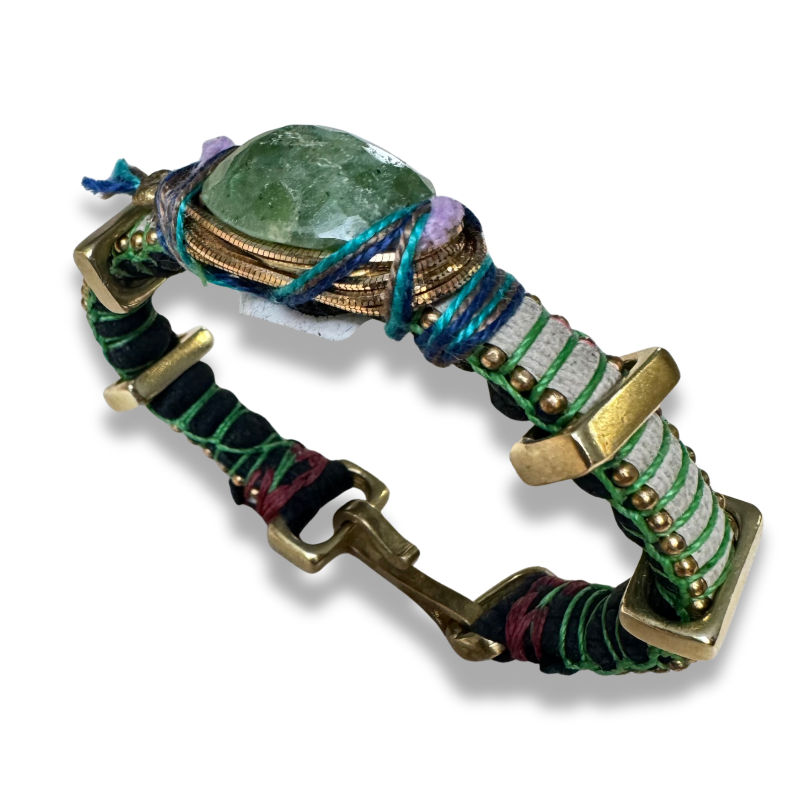 Sushi Bracelet - Green with Vesuvianite