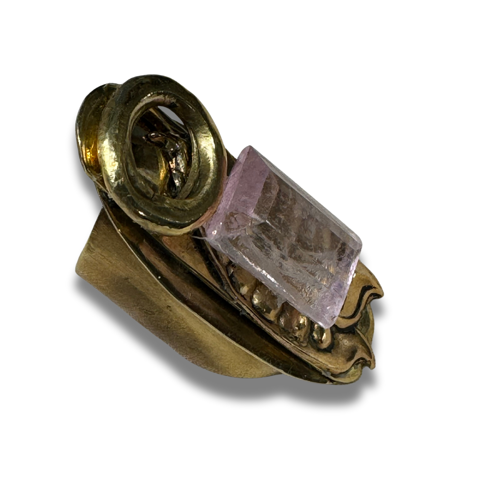 "Kinetic Plate" Ring