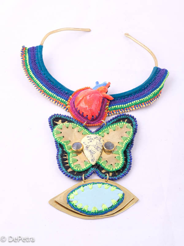 Cor Meum Et Papilionem Necklace