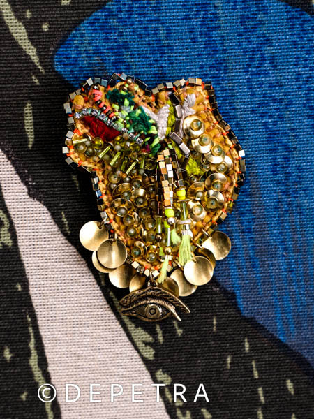 Anatomical Heart Brooch: A Symbol of Love and Resilience