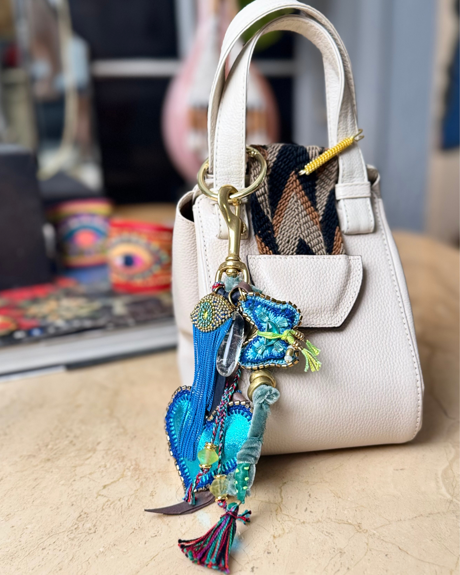 BagCharm De Petra #6: Cosmic Energy & Vibrant Style