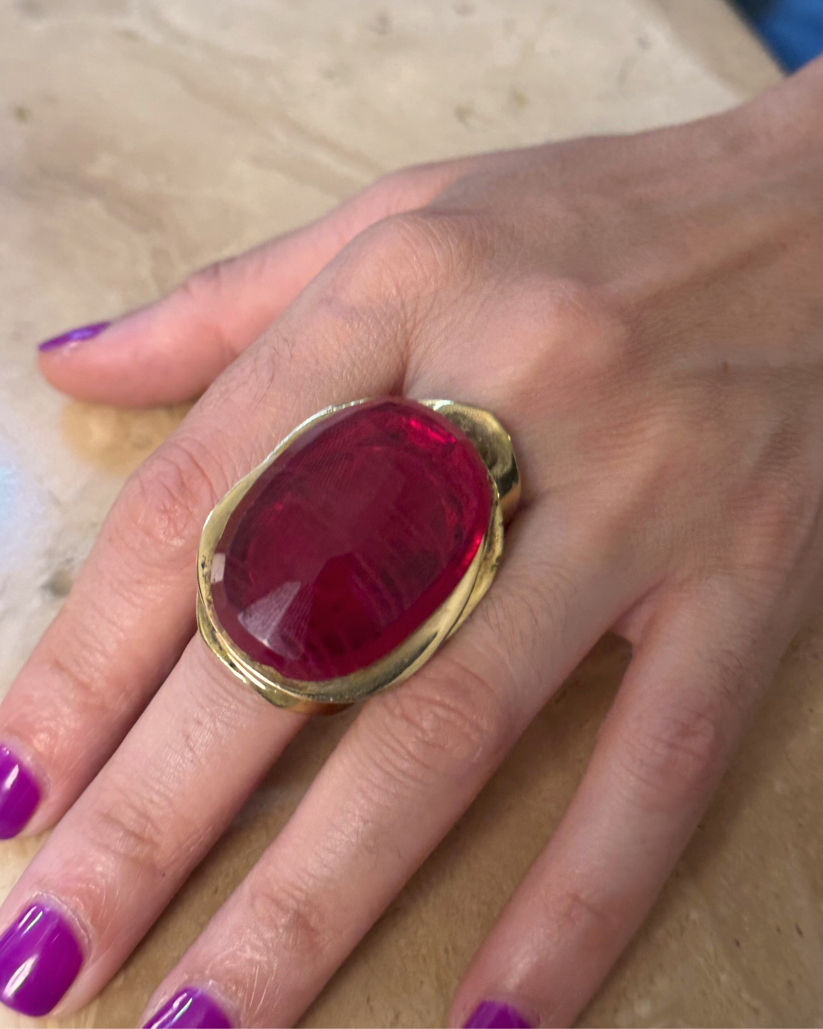 The Ignited Flux Ring
