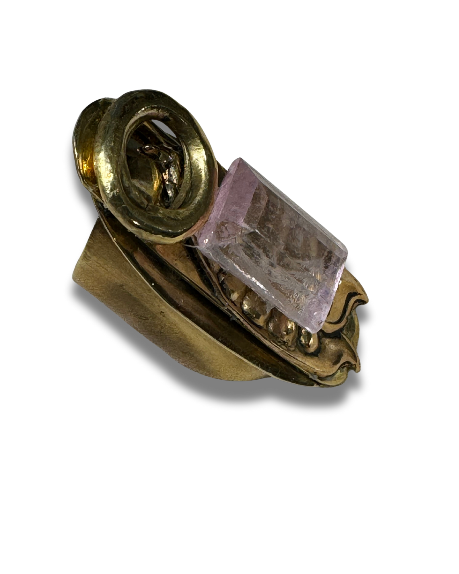 "Kinetic Plate" Ring