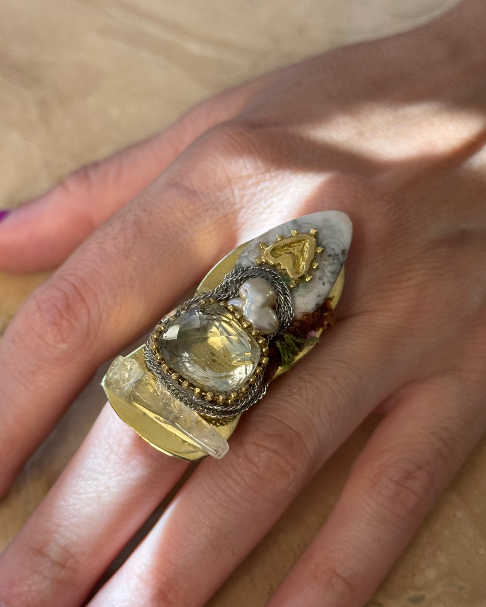 The Earth's Ascent Ring