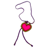Lariat Necklace with a Heart