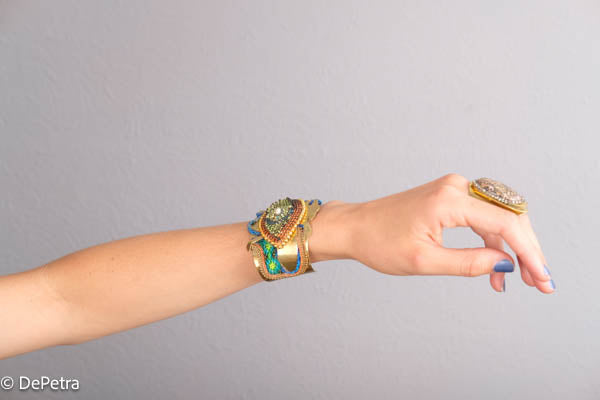 My Primitive-Modern Eye Cuff: A Bold and Eye-catching Piece