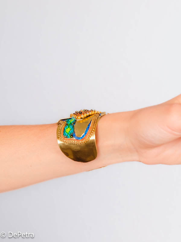 My Primitive-Modern Eye Cuff: A Bold and Eye-catching Piece