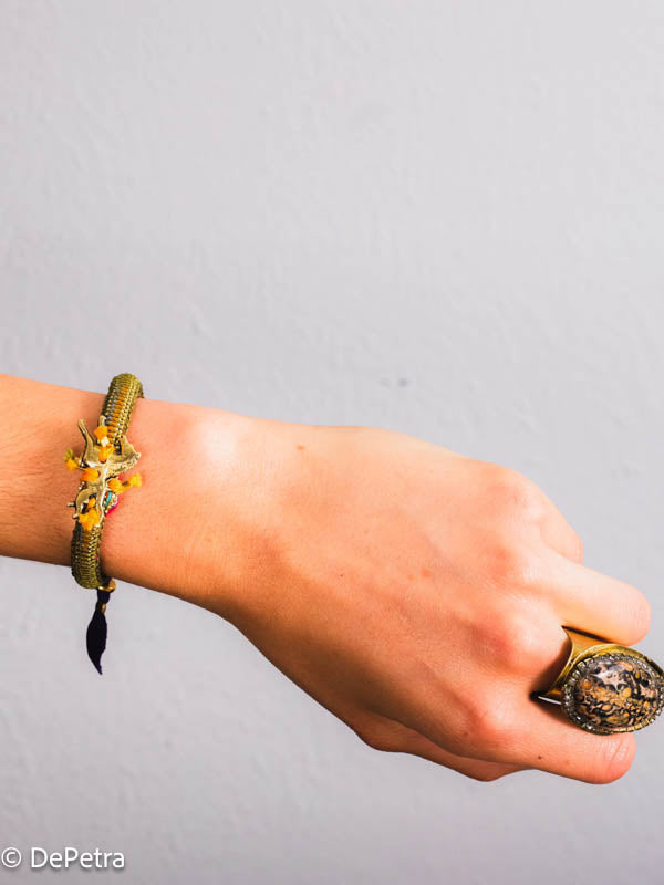 A taste of the ocean on my wrist, my sushi inspired bracelets are sushi-licious