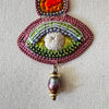 The Sovereign Oracle Earrings — Heart, Eye & Pearl Drop