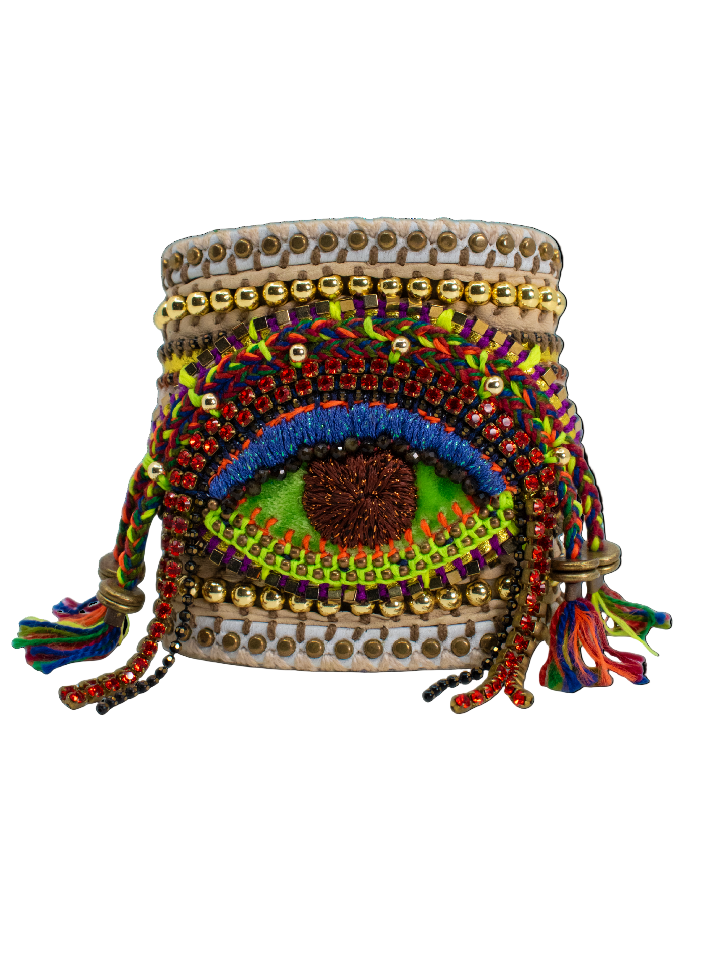 Leather Bracelet with Eye
