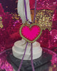 Lariat Necklace with a Heart