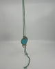 Lariat Necklace with a Turquoise Heart
