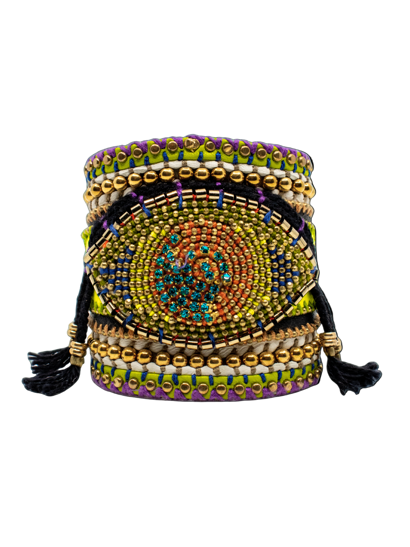 Cosmic Eye Signature Leather Bracelet