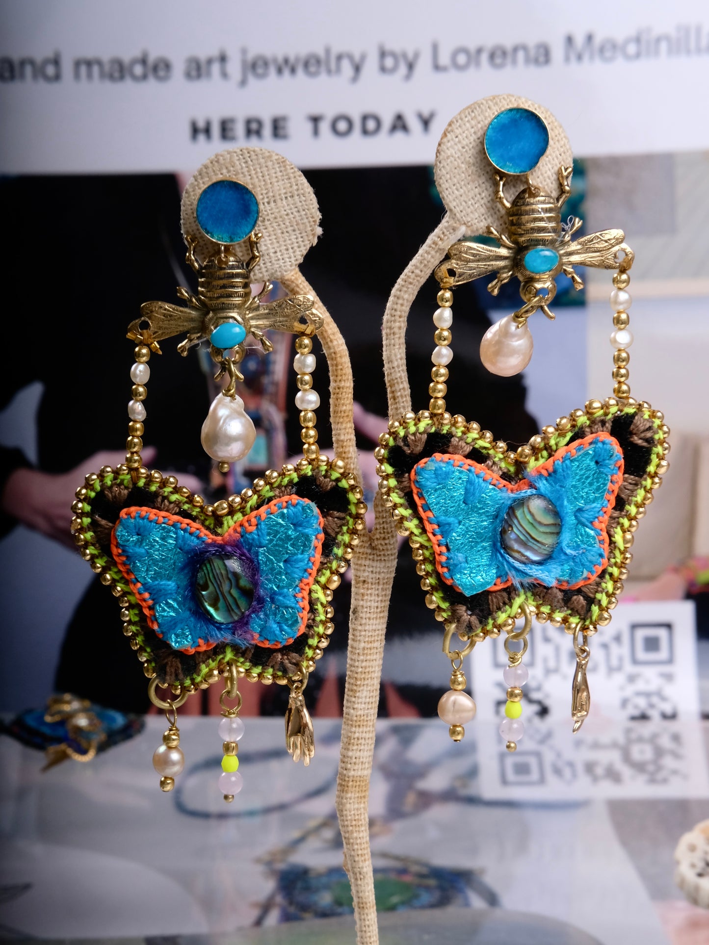 Butterfly & Bee Earrings