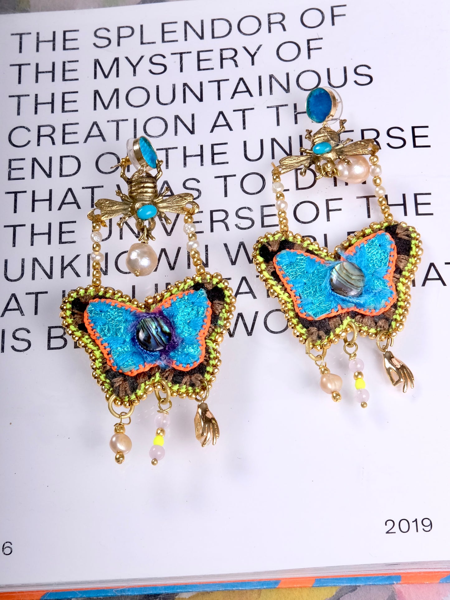 Butterfly & Bee Earrings