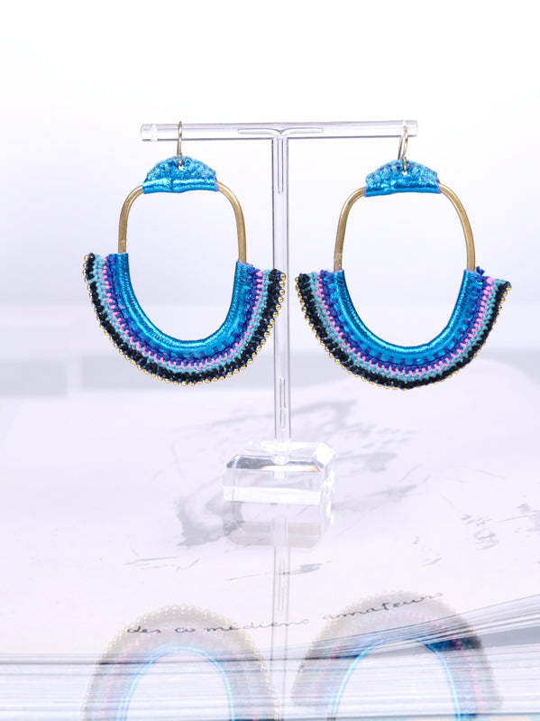 Groovy Glam: Crochet Disco Fever Earrings