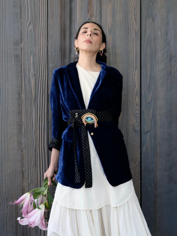 With Life Eye Brooch