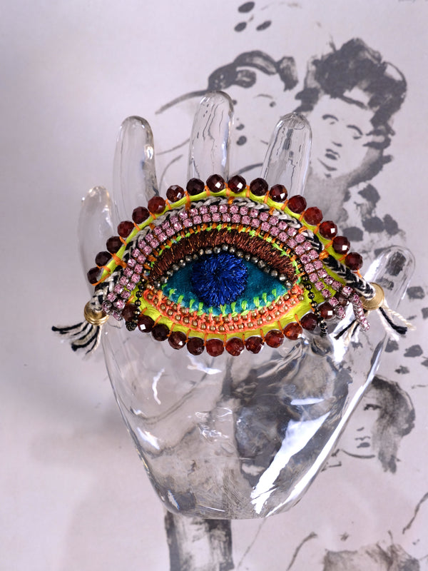 With Life Eye Brooch