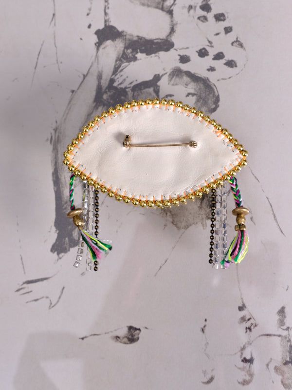 With Life Eye Brooch