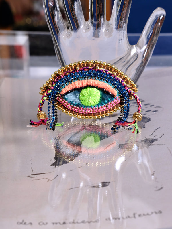 With Life Eye Brooch