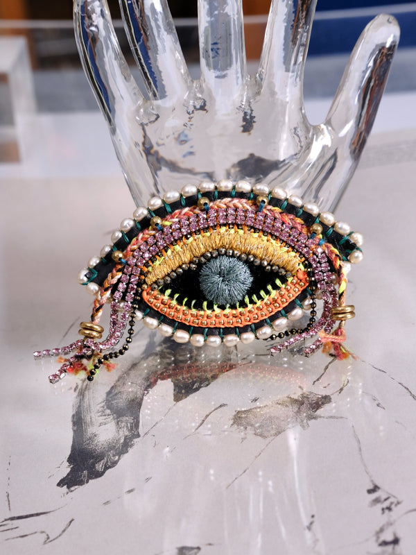With Life Eye Brooch