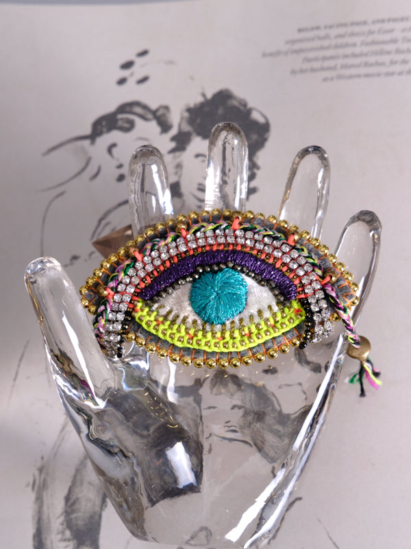 With Life Eye Brooch