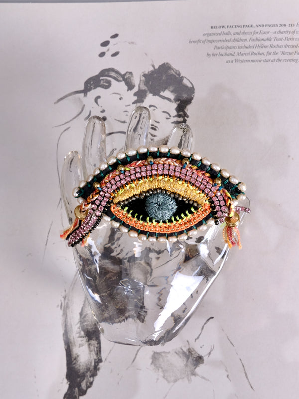 With Life Eye Brooch